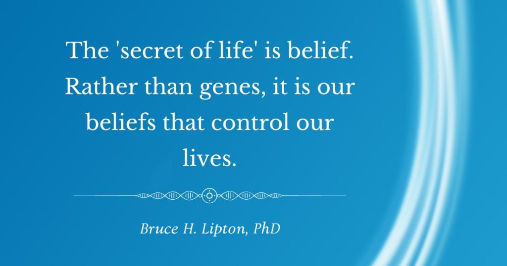 'Sira jiyanê' bawerî ye. Li şûna genan, ew baweriyên me ne ku jiyana me kontrol dikin. -Bruce Lipton, PhD